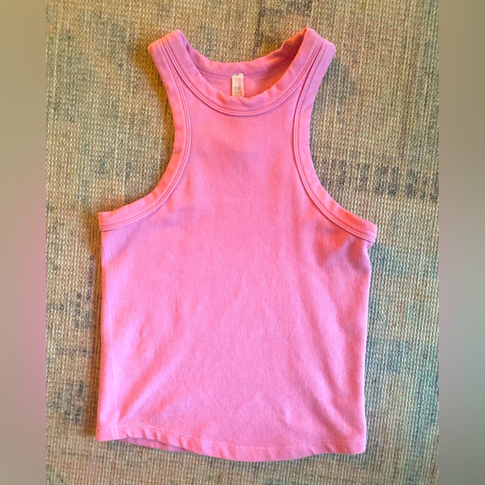 Hot Pink Free People Movement Tank Top